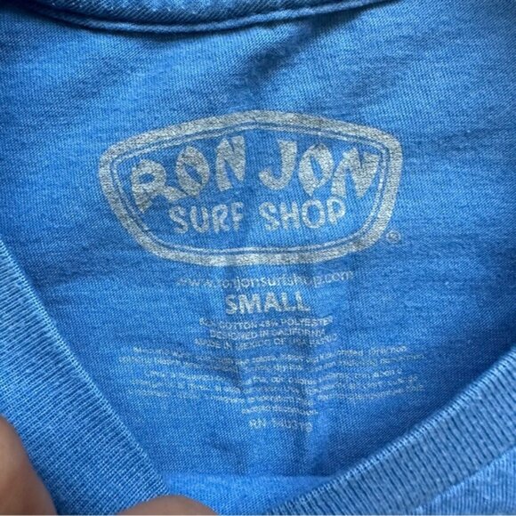 Ron Jon Surf Shop | Patriotic Short Sleeve Graphic Logo Tee Shirt | Size Small - Picture 8 of 10
